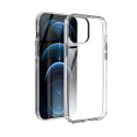 Kryt SUPER CLEAR HYBRID pro iPhone 12 – transparentní