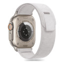 Řemínek Tech-Protect Nylon Stripe pro Apple Watch 8 / 9 / 10 / 11 / SE / Ultra (44 / 45 / 46 / 49 mm) – Crayon Grey