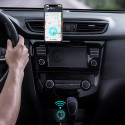 BASEUS CABA01-01 Bezdrátový Bluetooth 5.0 USB/AUX přijímač (receiver), černý