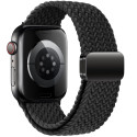 Řemínek Tech-Protect NylonMag pro Apple Watch 8 / 9 / 10 / 11 / SE / Ultra (44 / 45 / 46 / 49 mm) – černý