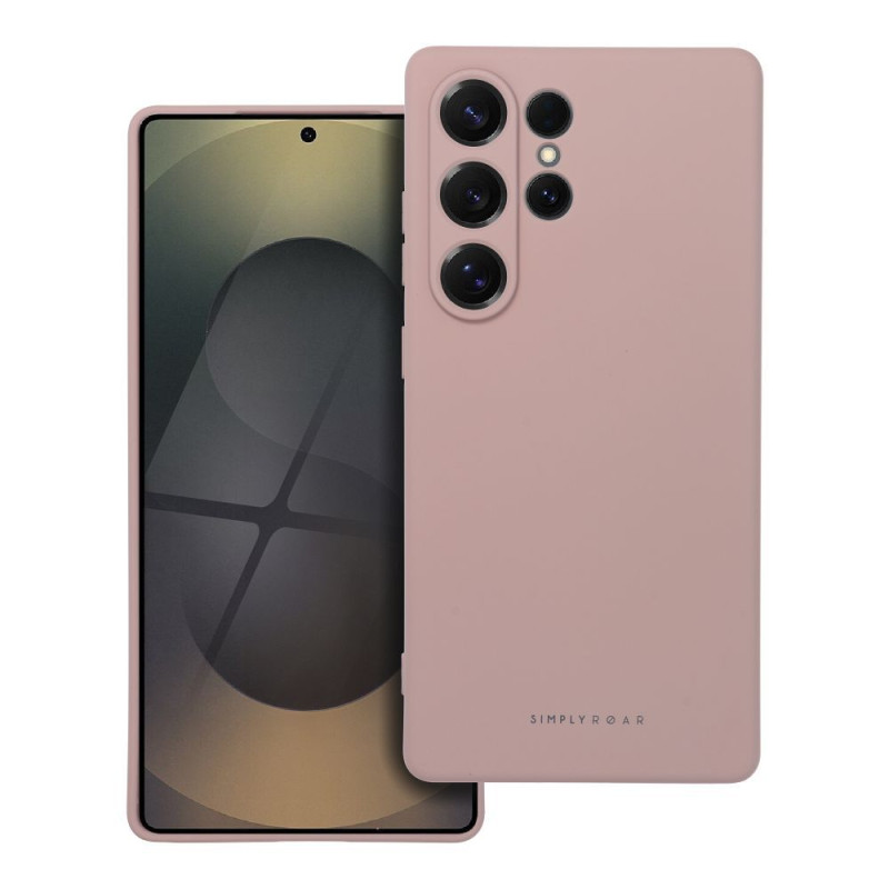 Kryt ROAR SPACE pro SAMSUNG S25 Ultra - pudrově růžový