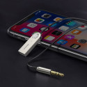 BASEUS CABA01-01 Bezdrátový Bluetooth 5.0 USB/AUX přijímač (receiver), černý