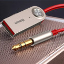 BASEUS CABA01-01 Bezdrátový Bluetooth 5.0 USB/AUX přijímač (receiver), černý
