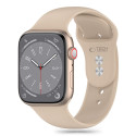 Řemínek Tech-Protect Silicone pro Apple Watch 8 / 9 / 10 / 11 / SE (40 / 41 / 42 mm) – Walnut