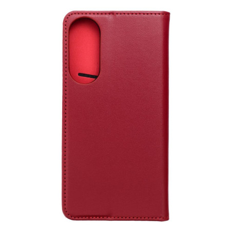 Pouzdro SMART PRO Book pro Samsung S25 Edge – vínové