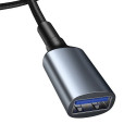 BASEUS CADKLF-B0G Cafule Prodlužovací datový a nabíjecí kabel USB3.0 samec/samice, 1m, černý
