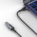 BASEUS CADKLF-B0G Cafule Prodlužovací datový a nabíjecí kabel USB3.0 samec/samice, 1m, černý
