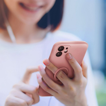 Kryt ROAR AMBER CASE iPhone 16 Plus – růžový