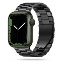 Řemínek Tech-Protect Stainless pro Apple Watch 8 / 9 / 10 / 11 / SE / Ultra (44 / 45 / 46 / 49 mm) – černý