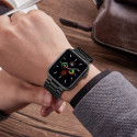 Řemínek Tech-Protect Stainless pro Apple Watch 8 / 9 / 10 / 11 / SE / Ultra (44 / 45 / 46 / 49 mm) – černý