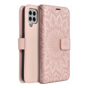 Pouzdro MEZZO Book pro Samsung A22 5G - rose gold mandala