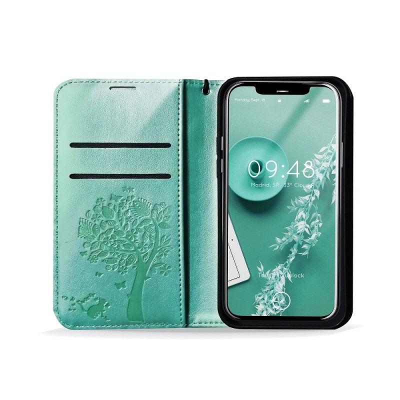 Pouzdro MEZZO Book pro Xiaomi Redmi NOTE 10 PRO - tree green