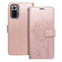 Pouzdro MEZZO BOOK Redmi Note 10 Pro - tree rose gold