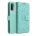 Kryt MEZZO BOOK pro Redmi Note 10 5G - mandala green