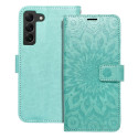 Pouzdro MEZZO BOOK pro Samsung S22 - mandala green