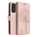 Pouzdro MEZZO Book pro Samsung A33 5G - tree rose gold