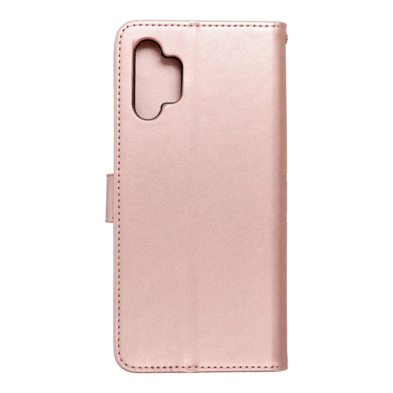 Pouzdro MEZZO BOOK pro Samsung A32 5G - růžovo-zlaté