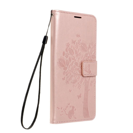 Pouzdro MEZZO BOOK pro Samsung S22 Ultra - tree rose gold