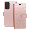 Pouzdro MEZZO BOOK pro Samsung A33 5G - růžovo-zlaté
