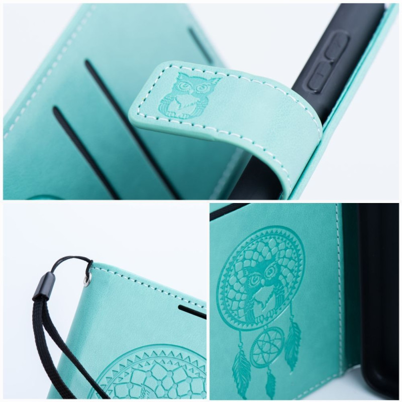 Pouzdro (flip) MEZZO BOOK pro Samsung A12 / M12 - dreamcatcher green