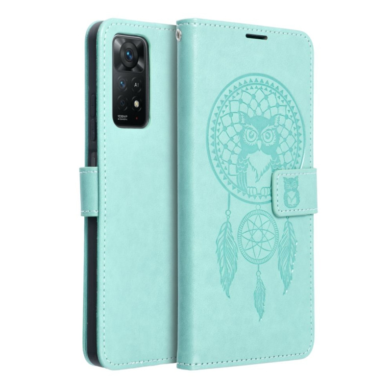 Pouzdro MEZZO BOOK pro Xiaomi Redmi NOTE 11 / 11S - dreamcatcher green