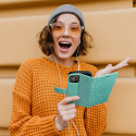 Pouzdro MEZZO BOOK pro iPhone 14 - mandala green