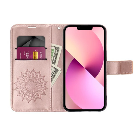 Pouzdro MEZZO BOOK iPhone 11 – rose gold mandala