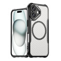 Silikonové pouzdro AG PREMIUM Leading Series MagSafe pro iPhone 16 - černé