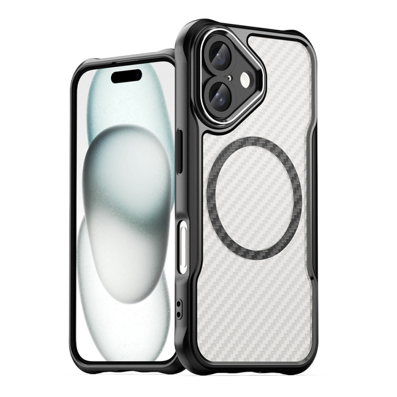 Silikonové pouzdro AG PREMIUM Leading Series MagSafe pro iPhone 16 - černé
