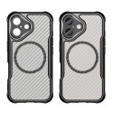 Silikonové pouzdro AG PREMIUM Leading Series MagSafe pro iPhone 16 - černé