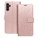 Pouzdro MEZZO BOOK Samsung A13 5G / A04S – mandala rose gold