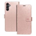 MEZZO BOOK pro Samsung A14 - mandala rose gold