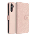 MEZZO BOOK pro Samsung A14 - mandala rose gold