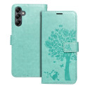 Flip pouzdro MEZZO Book pro Samsung A14 - tree green