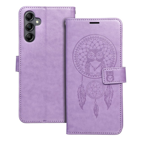 MEZZO BOOK pouzdro pro Samsung A14 - fialové