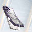 Silikonové pouzdro AG PREMIUM Leading Series MagSafe pro iPhone 16 - fialové