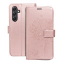 Pouzdro MEZZO BOOK pro Samsung A54 5G - tree rose gold