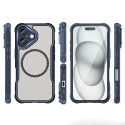 Silikonové pouzdro AG PREMIUM Leading Series MagSafe pro iPhone 16 - modré
