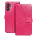 Pouzdro MEZZO BOOK pro Samsung A54 5G – purpurové