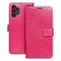 Pouzdro MEZZO Book pro Samsung A13 4G - purpurové