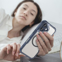 Silikonové pouzdro AG PREMIUM Leading Series MagSafe pro iPhone 16 - modré