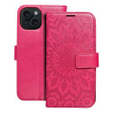 Pouzdro MEZZO pro iPhone 15 – purpurové