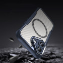 Silikonové pouzdro AG PREMIUM Leading Series MagSafe pro iPhone 16 - modré