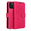 Pouzdro MEZZO BOOK iPhone 15 – dreamcatcher magenta