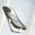 Silikonové pouzdro AG PREMIUM Leading Series MagSafe pro iPhone 16 - zelené
