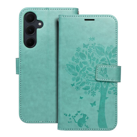 Kryt MEZZO Book pro Samsung A35 5G – tree green