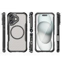 Silikonové pouzdro AG PREMIUM Leading Series MagSafe pro iPhone 16 Plus - černé