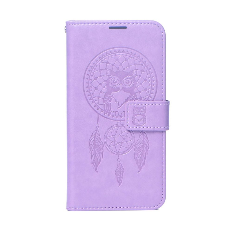 Pouzdro / kryt MEZZO BOOK pro iPhone 16 Plus - dreamcatcher violet