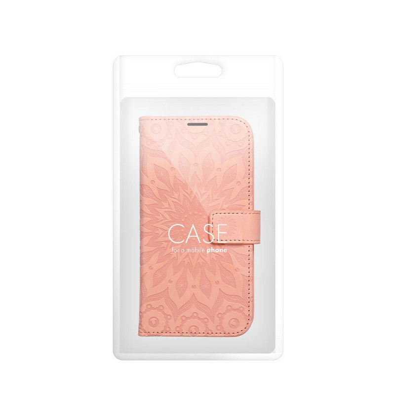 Pouzdro MEZZO BOOK pro iPhone 16 Pro - peach fuzz