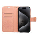 Pouzdro MEZZO BOOK pro iPhone 16 Pro - peach fuzz